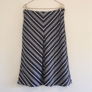 Pendleton - silk midi skirt